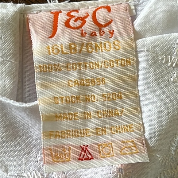 NEW Vintage Toddler Blue Plaid Seersucker White Eyelet Cottagecore Prairie Dress - Picture 4 of 6